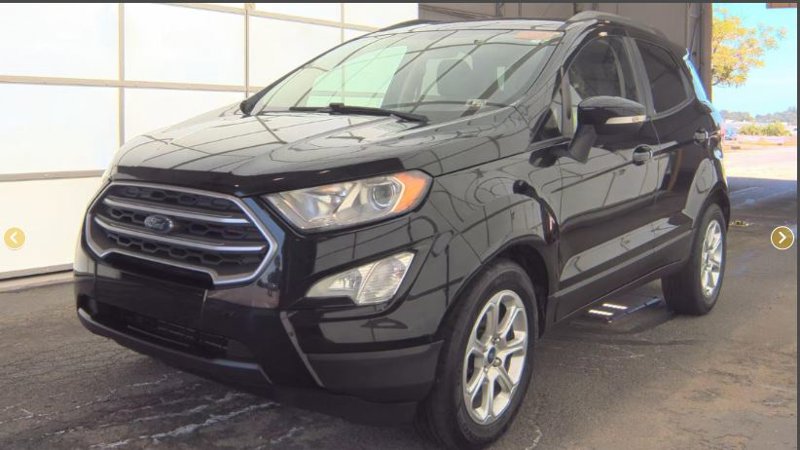 Used 2020 Ford EcoSport SE w/ SE Convenience Package image 1