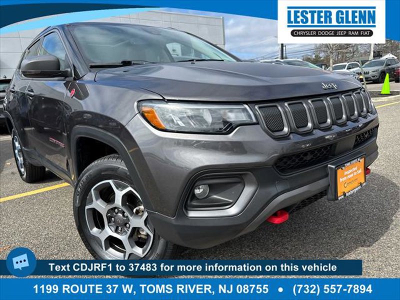 Certified 2022 Jeep Compass Trailhawk w/ Sun and Sound Group image 1