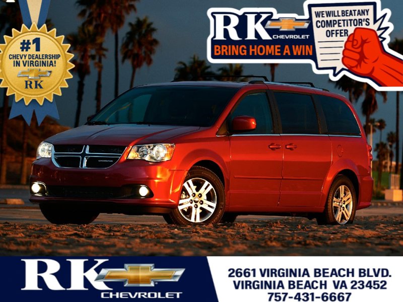 Used 2015 Dodge Grand Caravan SXT w/ Blacktop Package image 1