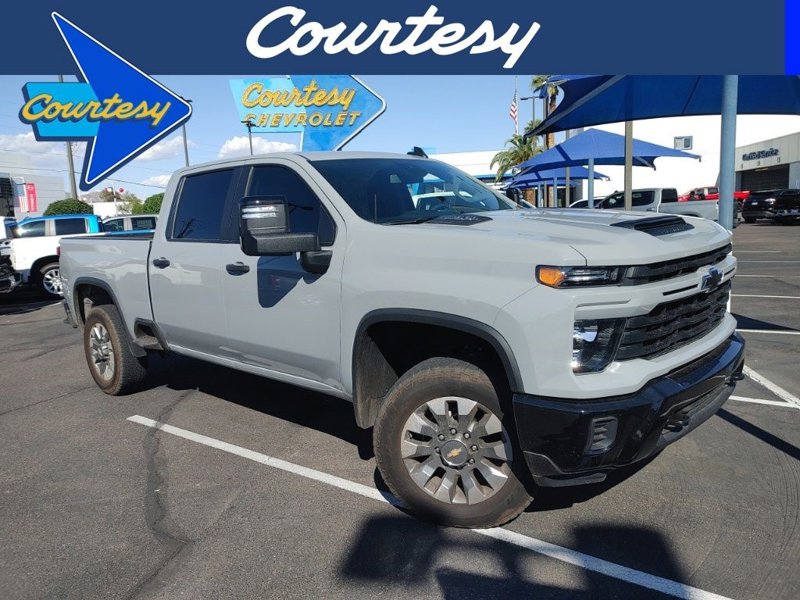 Certified 2024 Chevrolet Silverado 2500 Custom w/ Custom Value Package image 1