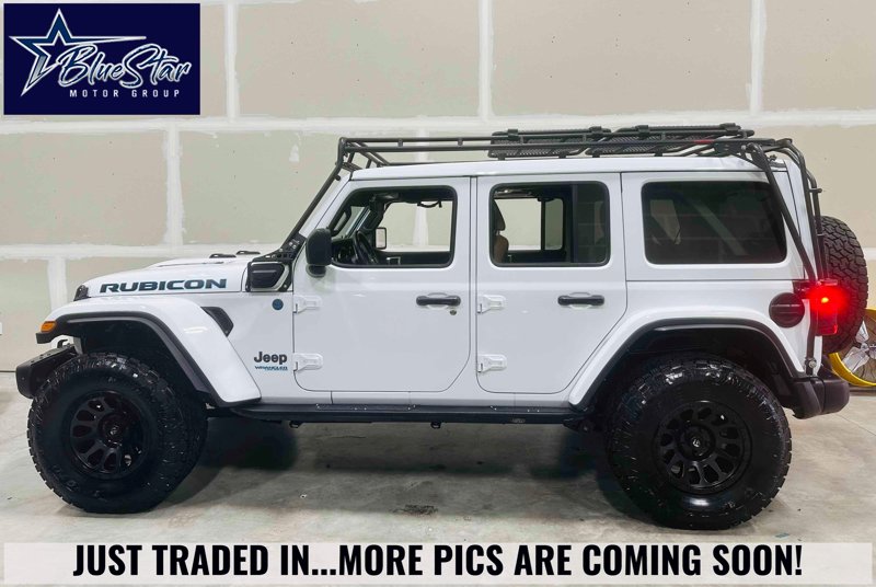 Used 2021 Jeep Wrangler Unlimited Rubicon 4xe w/ Steel Bumper Group image 1