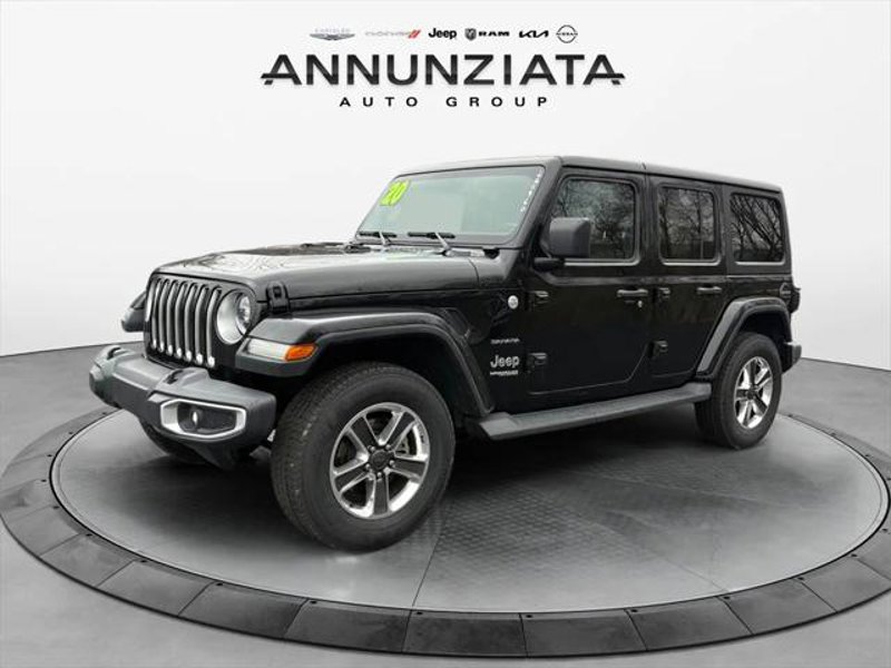 Certified 2020 Jeep Wrangler Unlimited Sahara image 1