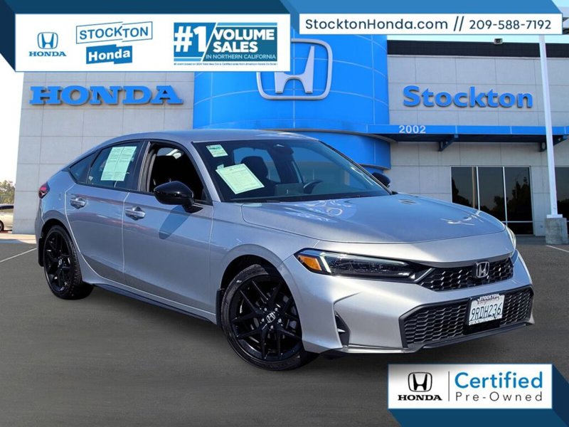 Certified 2025 Honda Civic Sport image 1