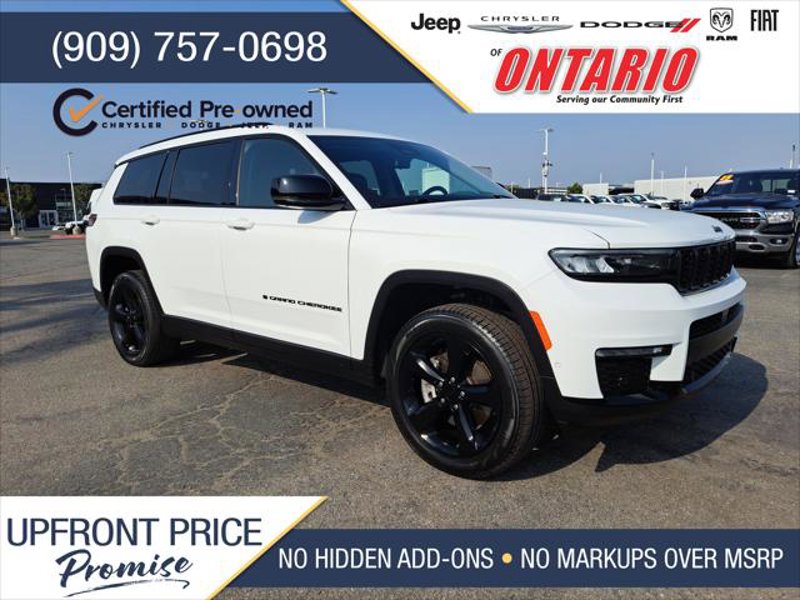Certified 2022 Jeep Grand Cherokee L Limited w/ Luxury Tech Group II image 1