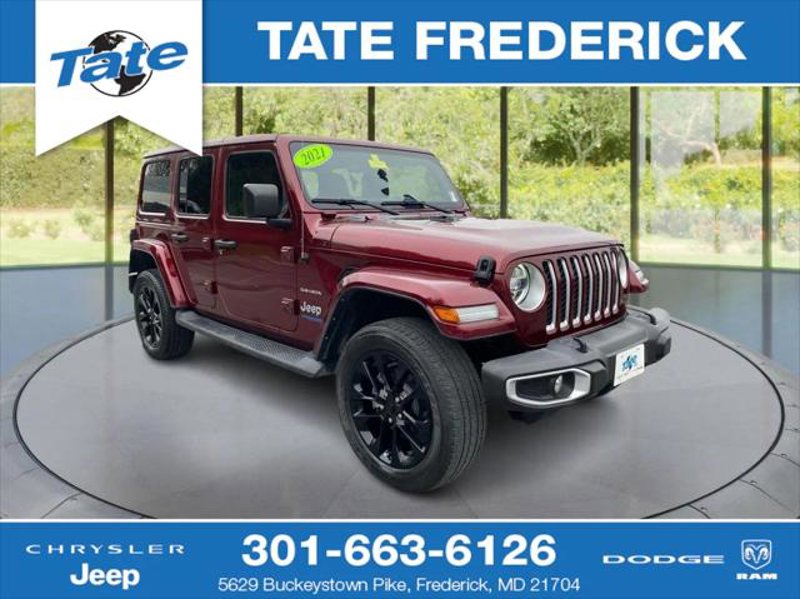 Certified 2021 Jeep Wrangler Unlimited Sahara w/ Safety Group image 1