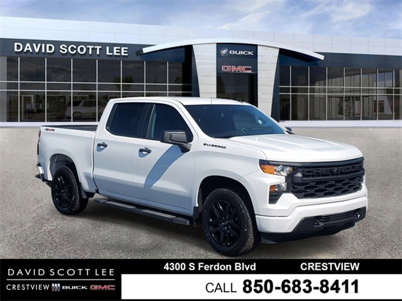 Certified 2023 Chevrolet Silverado 1500 Custom w/ LPO, Dark Essentials Package image 1