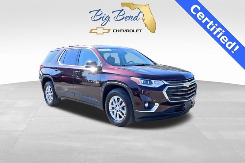 Certified 2021 Chevrolet Traverse LT w/ LPO, Cargo Package image 1