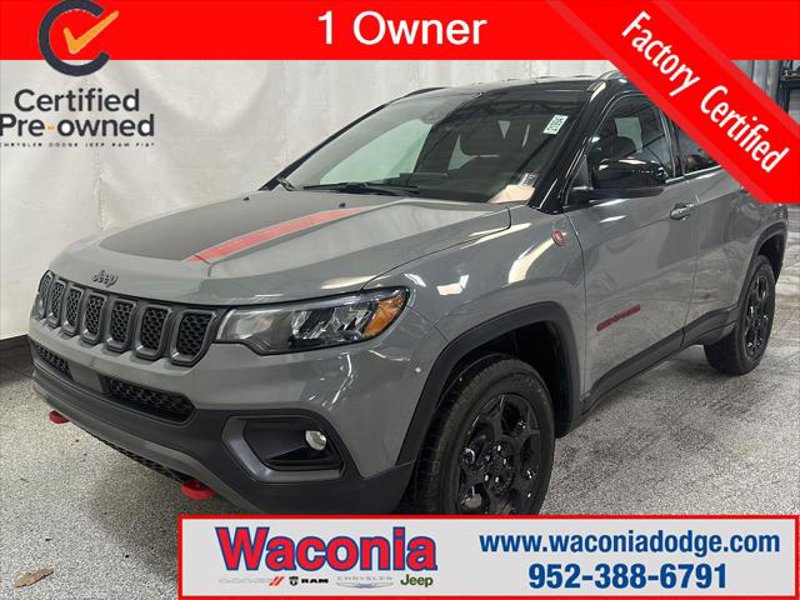 Certified 2024 Jeep Compass Trailhawk w/ Trailhawk Convenience Group image 1