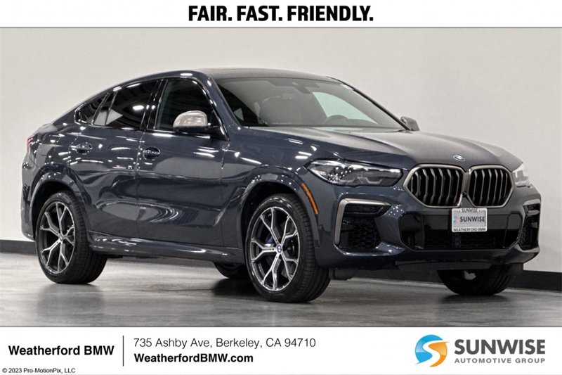 Certified 2022 BMW X6 M50i w/ Premium Package image 1