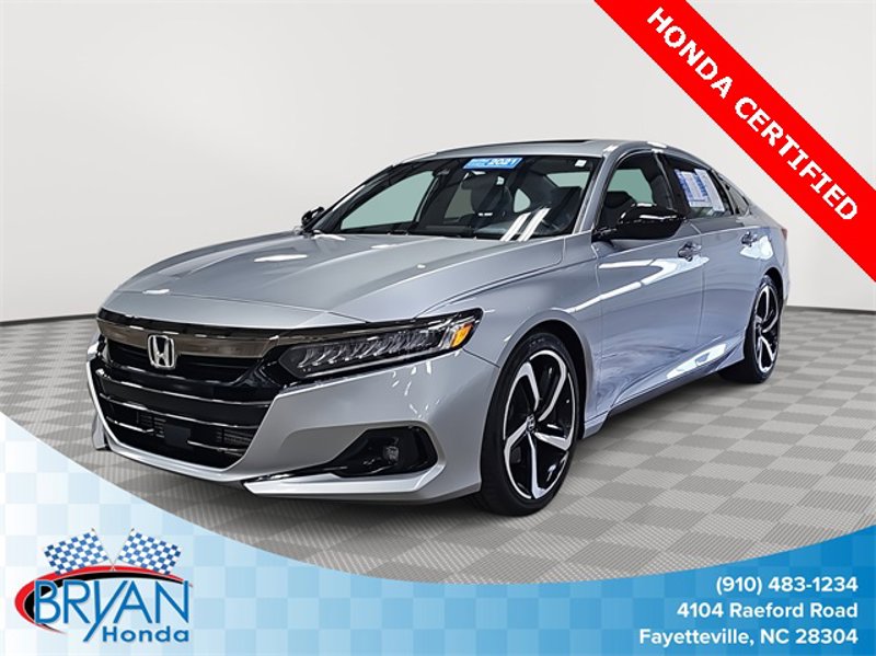 Certified 2021 Honda Accord Sport image 1