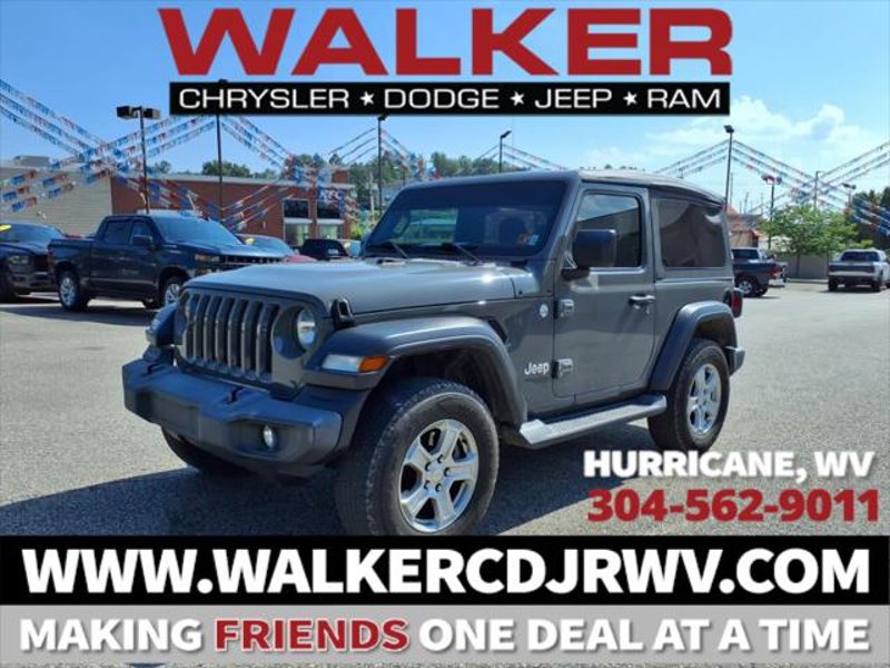 Certified 2019 Jeep Wrangler Sport image 1