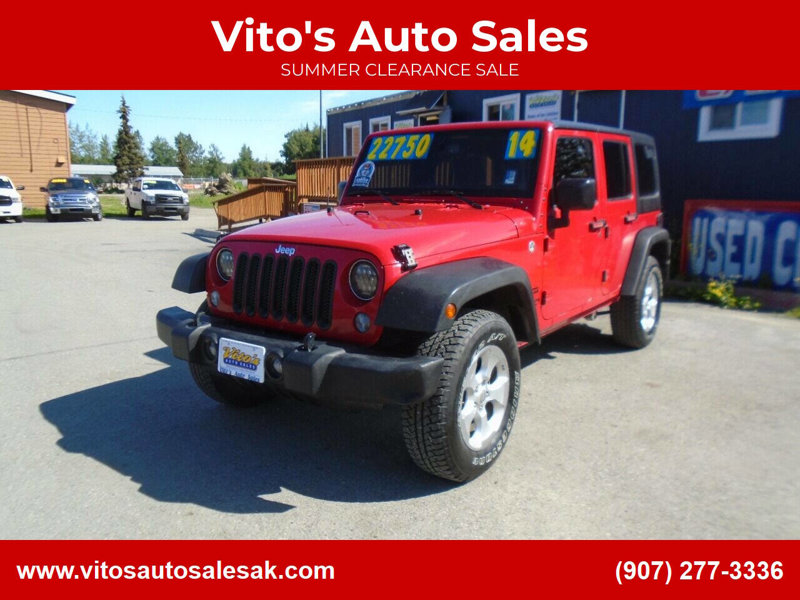Used 2014 Jeep Wrangler Unlimited Sport w/ Quick Order Package 24S image 1