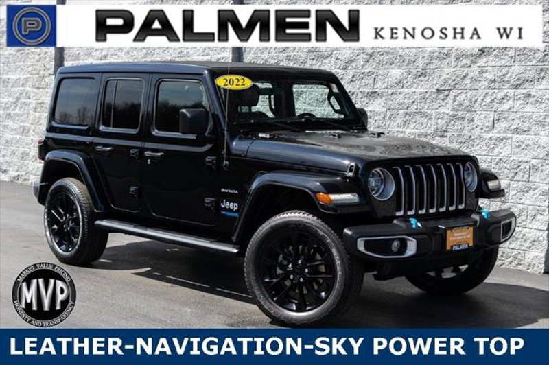 Certified 2022 Jeep Wrangler Unlimited Sahara w/ Cold Weather Group image 1