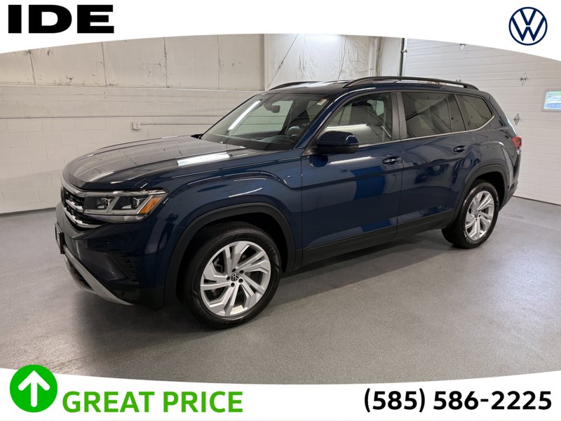 Certified 2021 Volkswagen Atlas SE image 1