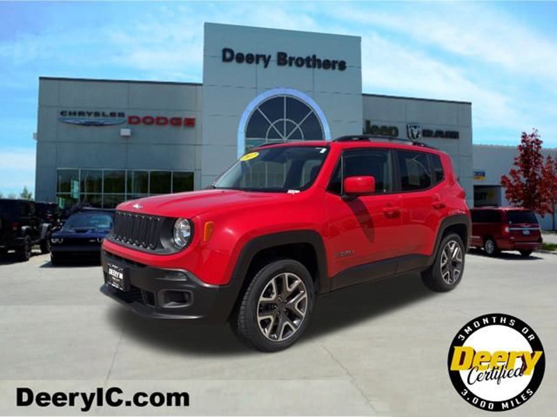 Certified 2017 Jeep Renegade Latitude image 1