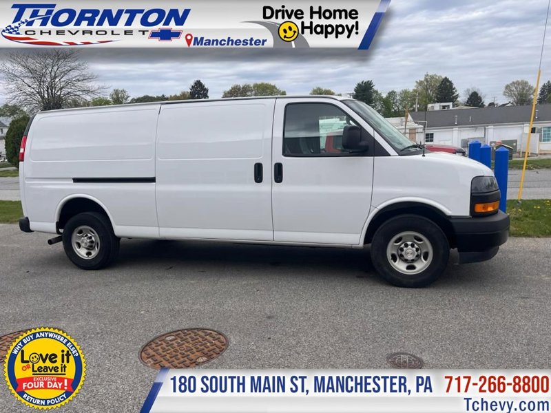 Certified 2023 Chevrolet Express 2500 Extended w/ Driver Convenience Package image 1