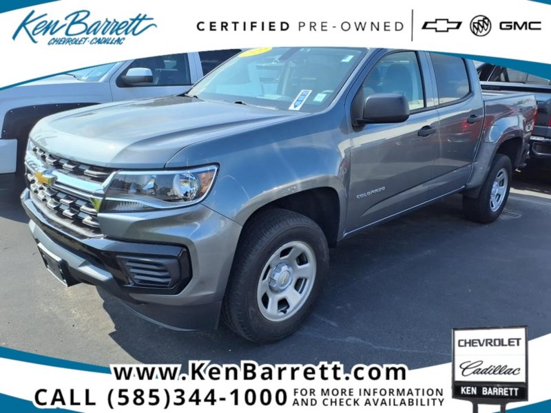 Certified 2022 Chevrolet Colorado W/T w/ WT Convenience Package image 1