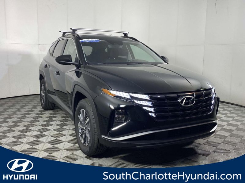 Certified 2024 Hyundai Tucson Blue image 1