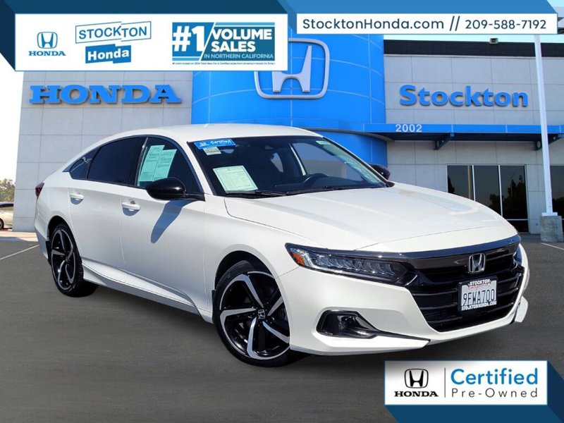 Certified 2021 Honda Accord Sport Special Edition image 1