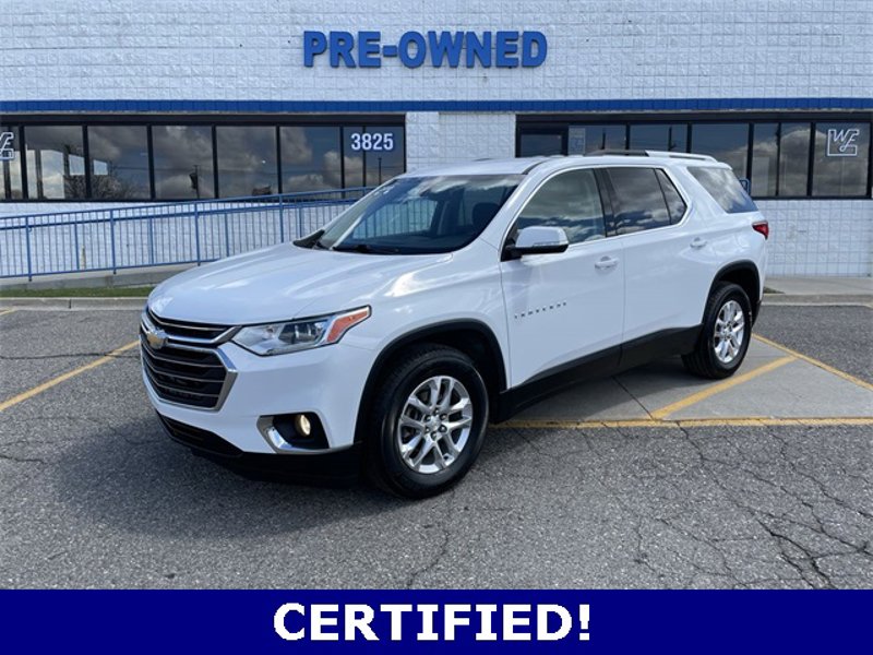 Certified 2018 Chevrolet Traverse LT w/ LPO, Floor Liner Package image 1