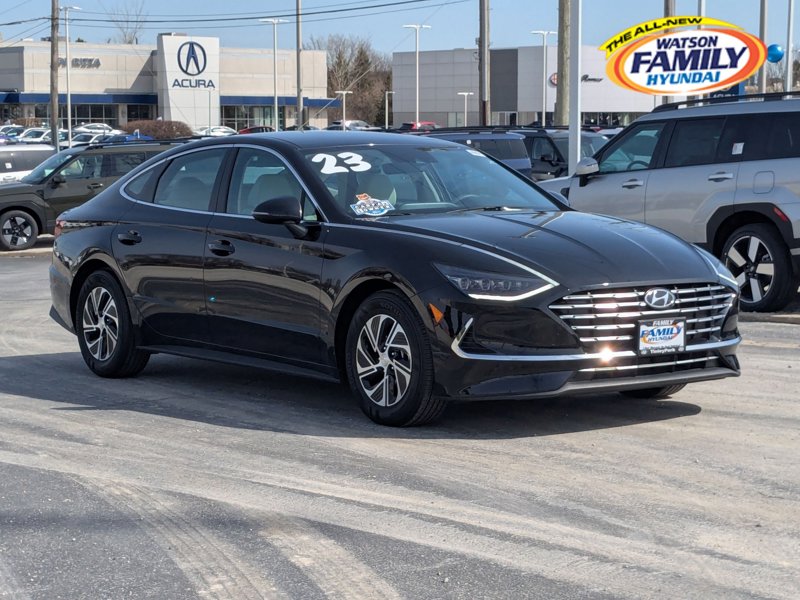 Certified 2023 Hyundai Sonata Blue image 1