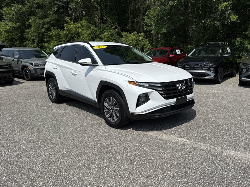 Certified 2022 Hyundai Tucson Blue image 1