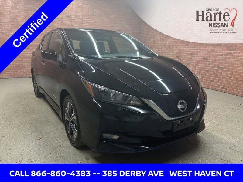 Certified 2019 Nissan Leaf SV Plus w/ SV All Weather Package image 1