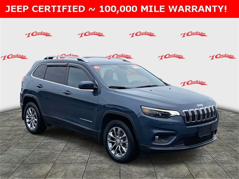Certified 2021 Jeep Cherokee Latitude Lux image 1