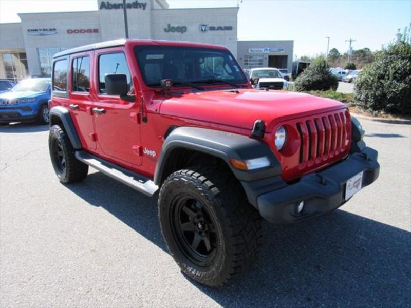 Certified 2020 Jeep Wrangler Unlimited Sport S image 1