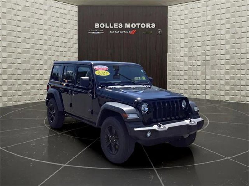 Certified 2021 Jeep Wrangler Unlimited Sport image 1