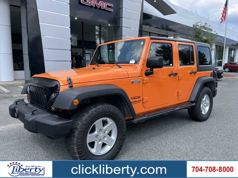 Used 2012 Jeep Wrangler Unlimited Sport image 1