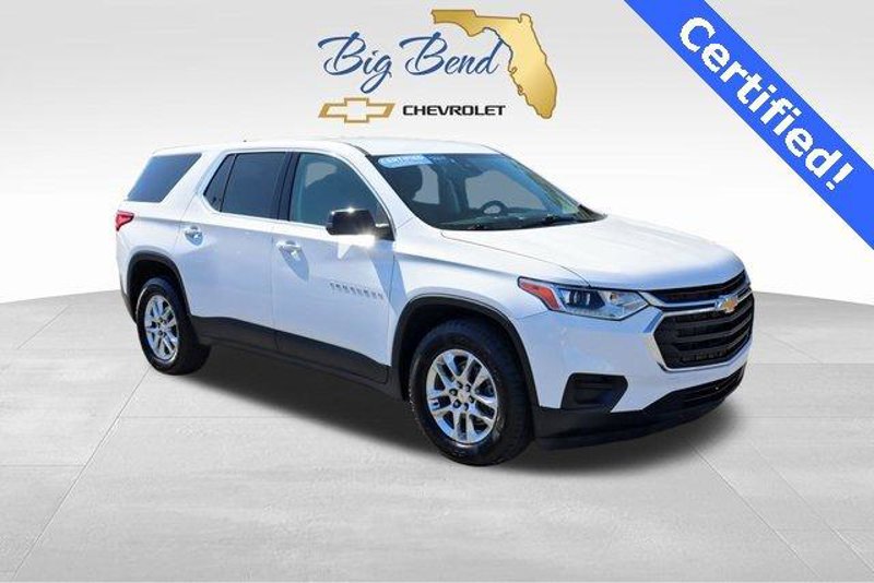 Certified 2021 Chevrolet Traverse LS image 1