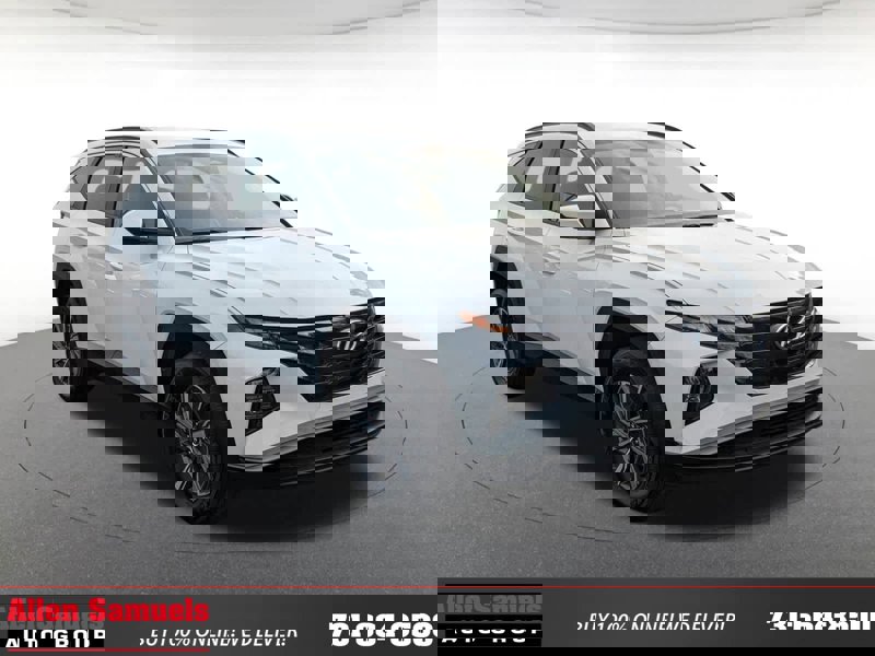 Certified 2024 Hyundai Tucson Blue image 1