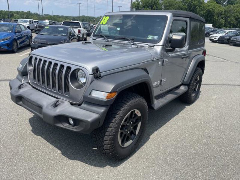 Certified 2018 Jeep Wrangler Sport image 1