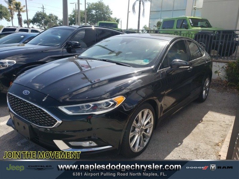 Used 2017 Ford Fusion Platinum image 1
