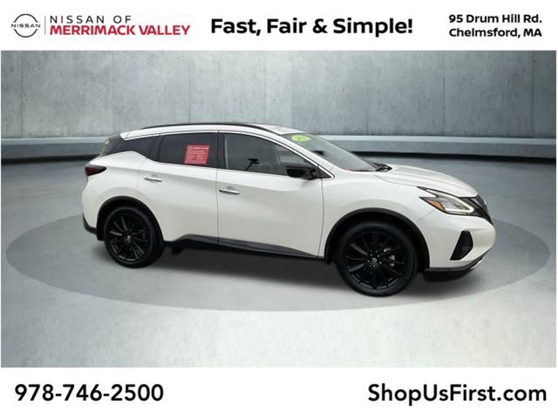 Certified 2022 Nissan Murano SV w/ SV Midnight Edition Package image 1