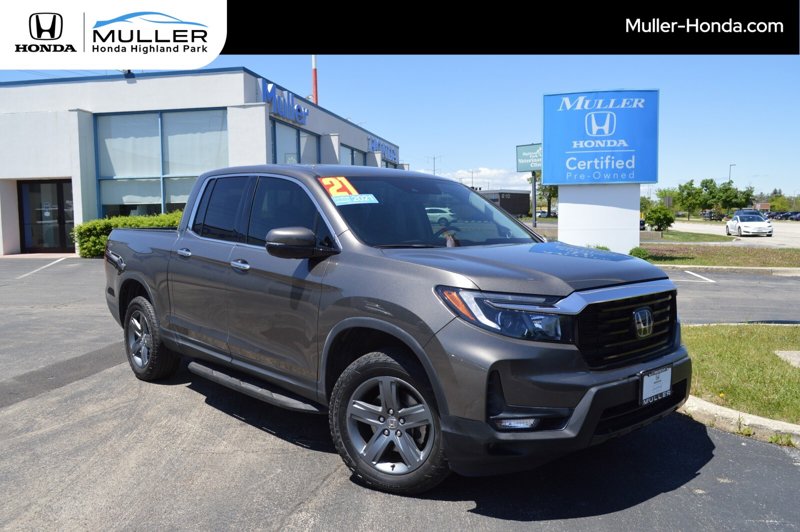 Certified 2021 Honda Ridgeline RTL-E image 1