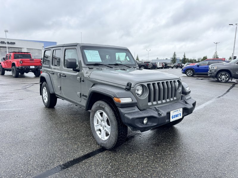 Certified 2021 Jeep Wrangler Unlimited Sport image 1