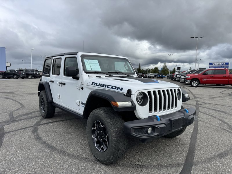 Certified 2022 Jeep Wrangler Unlimited Rubicon 4xe w/ Cold Weather Group image 1