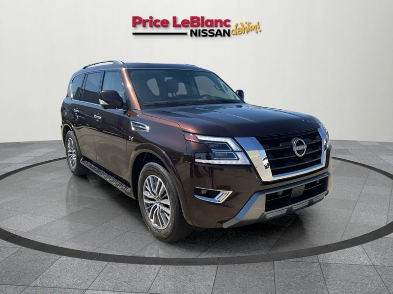 Certified 2022 Nissan Armada SL w/ Captain's Chairs Package image 1