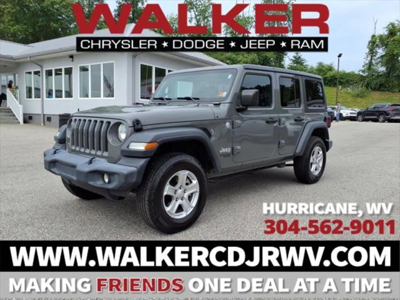 Certified 2020 Jeep Wrangler Unlimited Sport S image 1