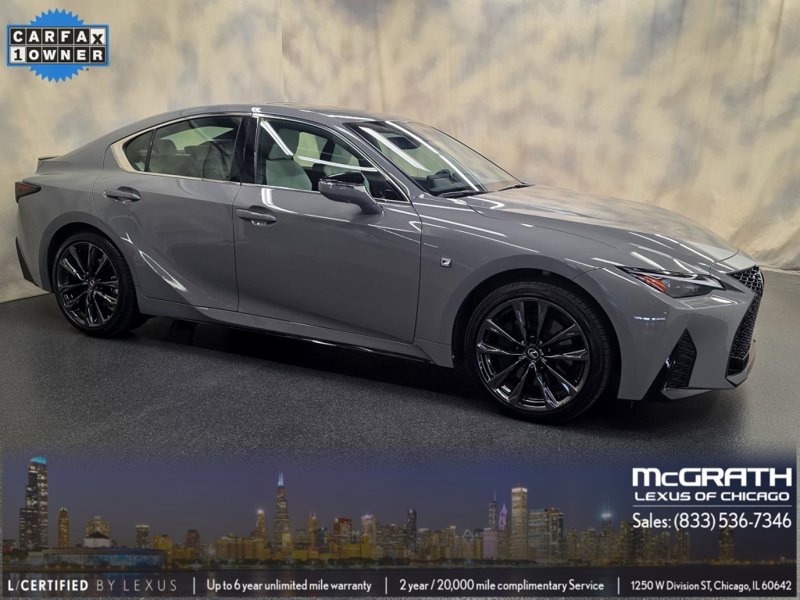 Certified 2024 Lexus IS 350 F Sport w/ Navigation Package image 1