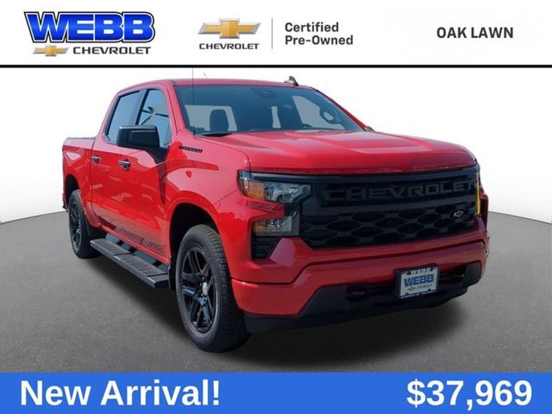 Certified 2024 Chevrolet Silverado 1500 Custom w/ LPO, Dark Essentials Package image 1