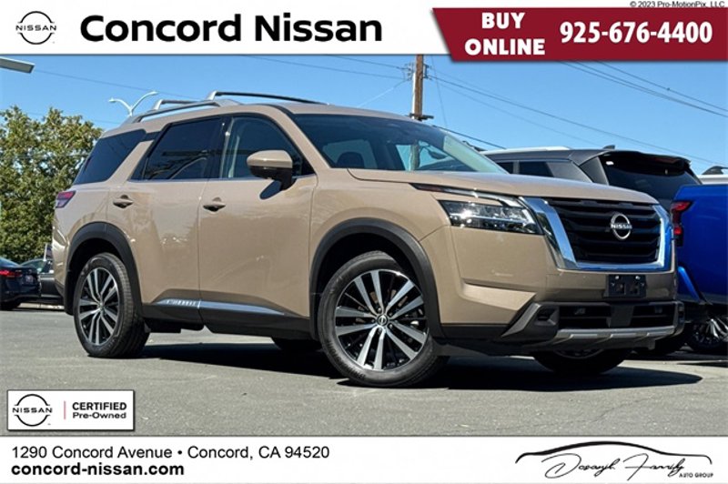 Certified 2024 Nissan Pathfinder Platinum w/ Cargo Package image 1