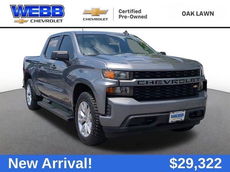 Certified 2021 Chevrolet Silverado 1500 Custom image 1