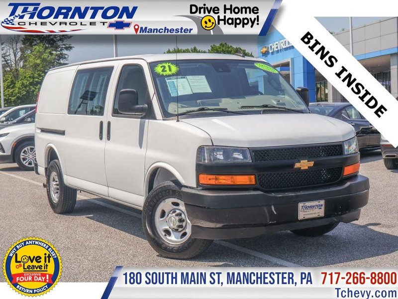Certified 2021 Chevrolet Express 2500 w/ Driver Convenience Package image 1