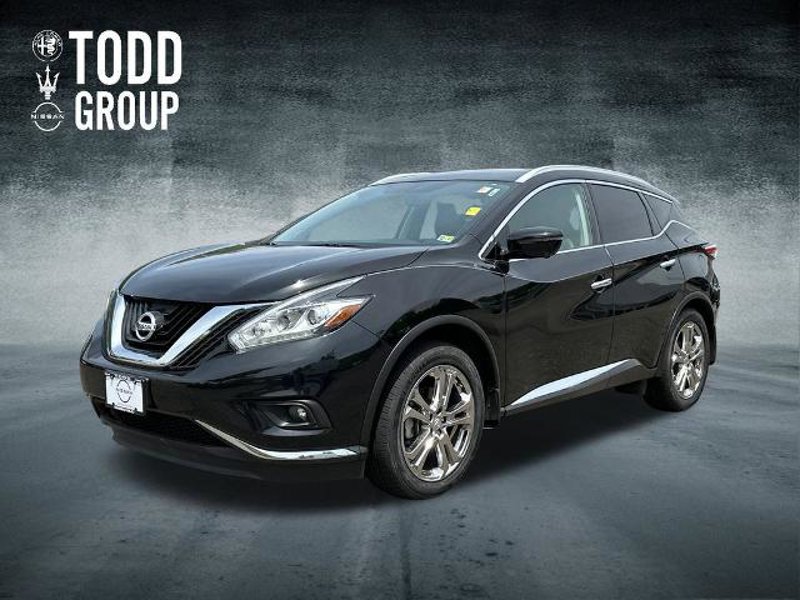 Certified 2018 Nissan Murano Platinum image 1