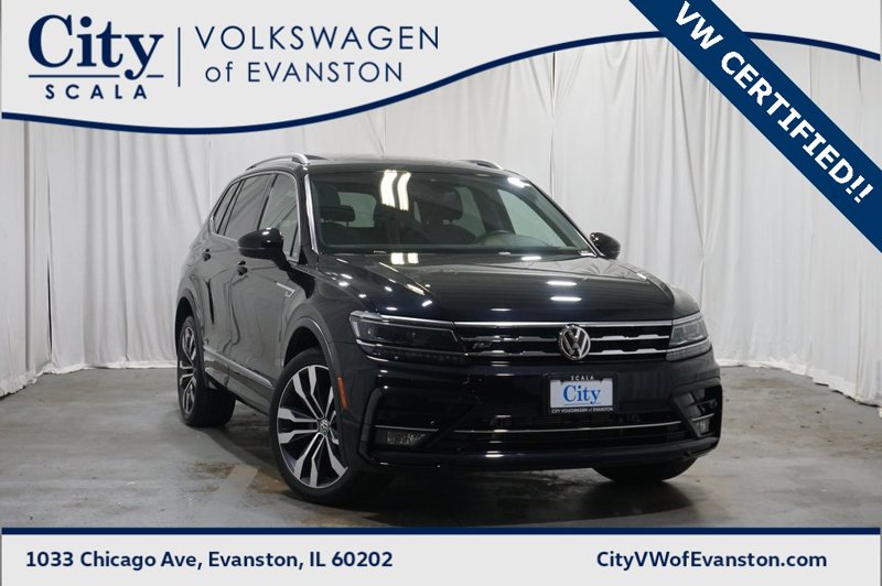Certified 2021 Volkswagen Tiguan SEL Premium R-Line w/ 3rd Row Seat Package image 1