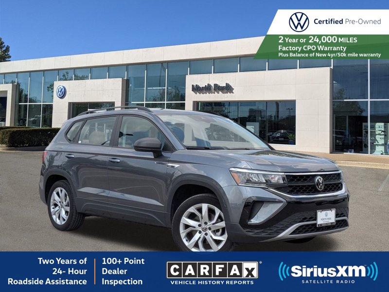 Certified 2023 Volkswagen Taos S w/ Driver Assistance Package image 1