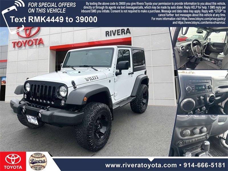 Used 2016 Jeep Wrangler Sport image 1